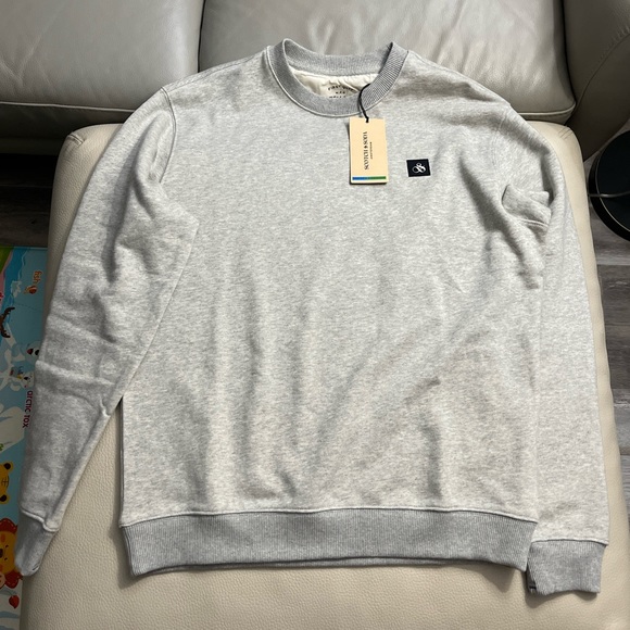 NWT - Scotch & Soda Men’s Classic Logo Regular Fit Sweatshirt - Size L - Picture 4 of 10